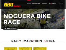 Tablet Screenshot of noguerabikerace.com